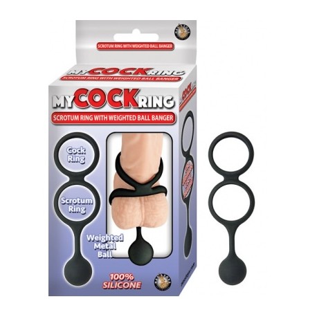 Liga para Pene y Testiculos de Silicona MY COCK RING