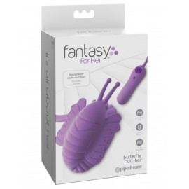 Vibrador de Succion en Forma de Mariposa FANTASY FOR HER