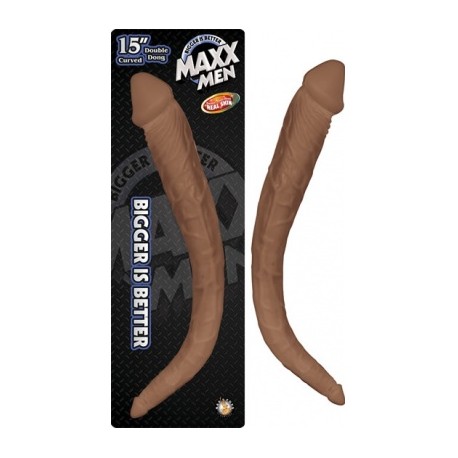 Maxx Men 15 Curved Double Dong Cafe Obscuro