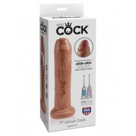 Dildo con Prepucio Movible 7 pulg. SLIDE-SKIN