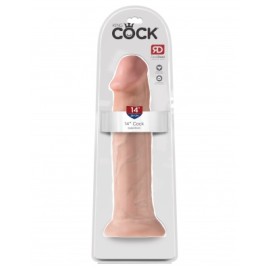 Dildo Recto de 14 Pulgadas Carne 14