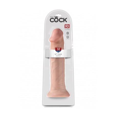 Dildo Recto de 14 Pulgadas Carne 14