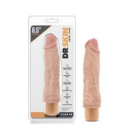 Dr. Skin Cock Vibe 10 8.5 Inch