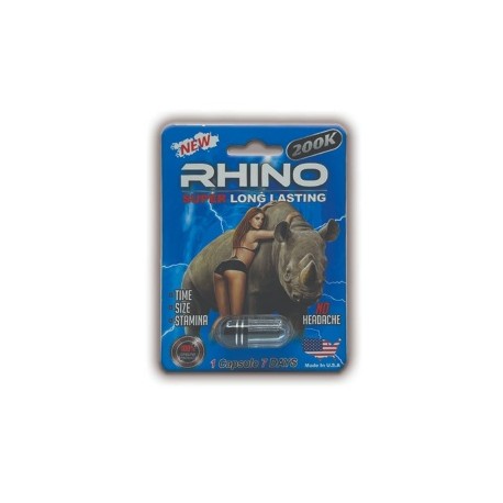 Pastilla Rhino 200k Azul