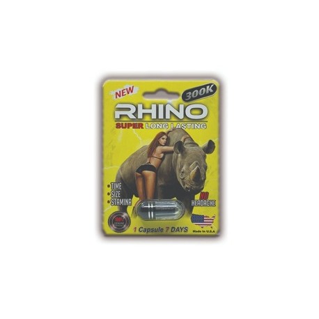 Pastilla Rhino 300k Amarilla