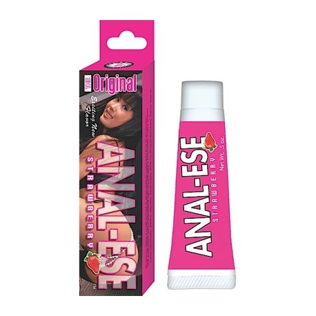 Crema Anal-Ese Sabor Fresa 0,5 oz.